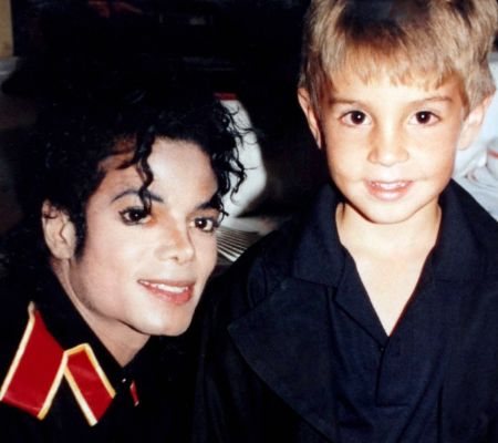 Wade Robson and Michael Jackson 